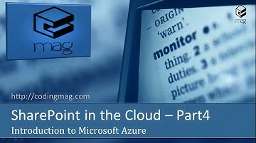 SharePoint in the Cloud (Part 4)