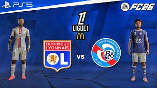 FC 26 - Lyon vs Strasbourg | Ligue 1 25/26 full match | PS5™