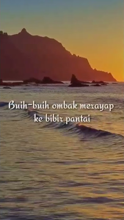 Sajak Senja dan Rindu #shorts  #sajak #senja #puisi