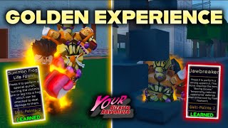 [YBA] Golden Experience Boxing is CRAZY BROKEN...