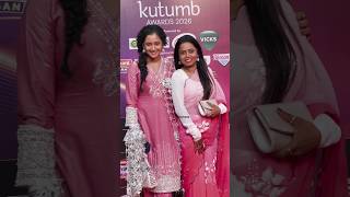 sundari Saarvie Aka Simran at ZeeKutumbAwards2026 #spotted #bts #tumsetumtak