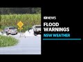 Flood warnings remain in place in northern NSW as thunderstorms set for Sydney | ABC News