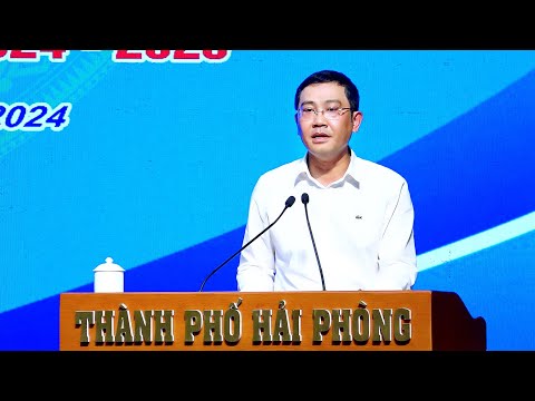 Phát biểu khai mạc hội nghị tổng kết GD năm học 2023-2024 và triển khai nhiệm vụ năm học 2024-2025.