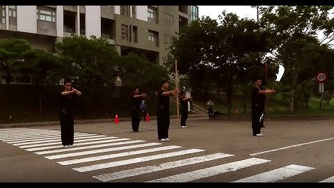 110年全國大專運動會聖火環台傳遞活動-國術校隊表演【自製附樂版】