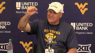 WVU Football Rich Rodriguez Press Conference 8/19/26