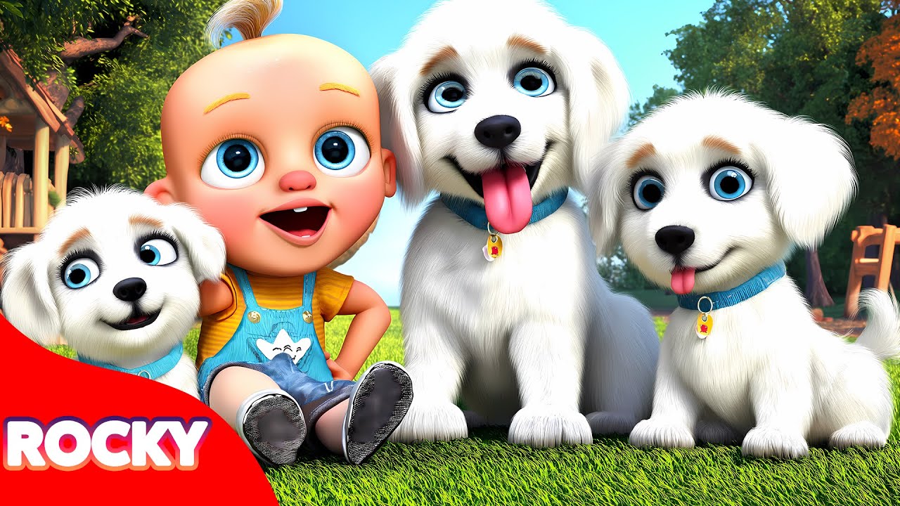 Cachorro fofinho 🐶⭐ Desenho Infantil | compilação de canções infantis | Música Infantil