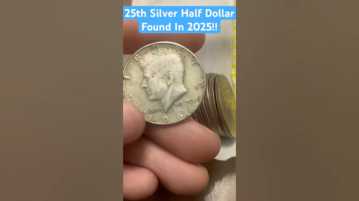 25th Silver Half Dollar Found In 2025!! #coinrollhunting #CRH