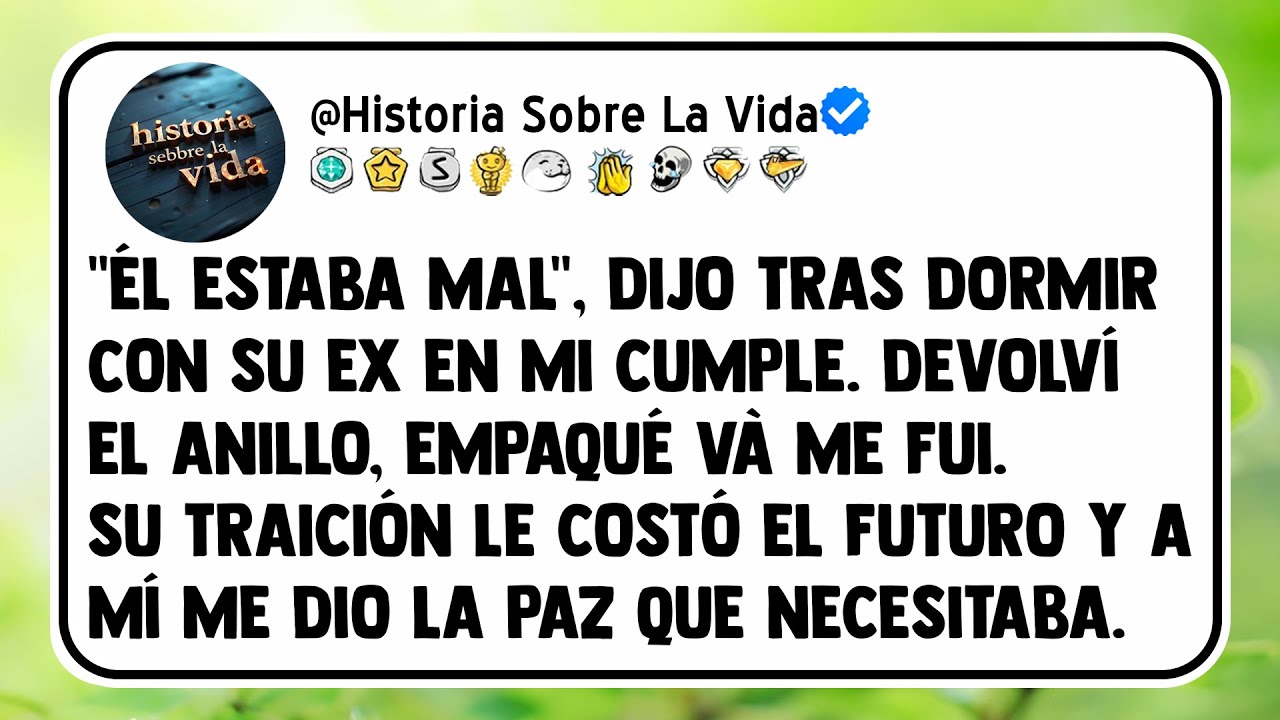 "Él estaba mal", dijo tras dormir con su ex en mi cumple. Devolví el anillo, empaqué và me fui.