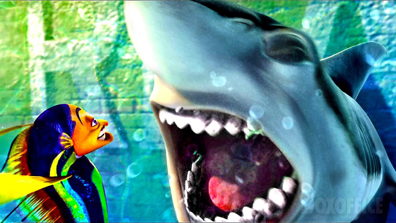 Un Pececillo pelea con un GRAN Tiburón | El espanta tiburones | Clip en Español