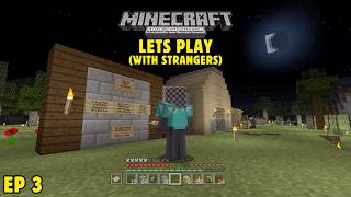 Taxes and Zombie Spawner - Playing with Strangers Ep 3 (Minecraft Xbox 360)