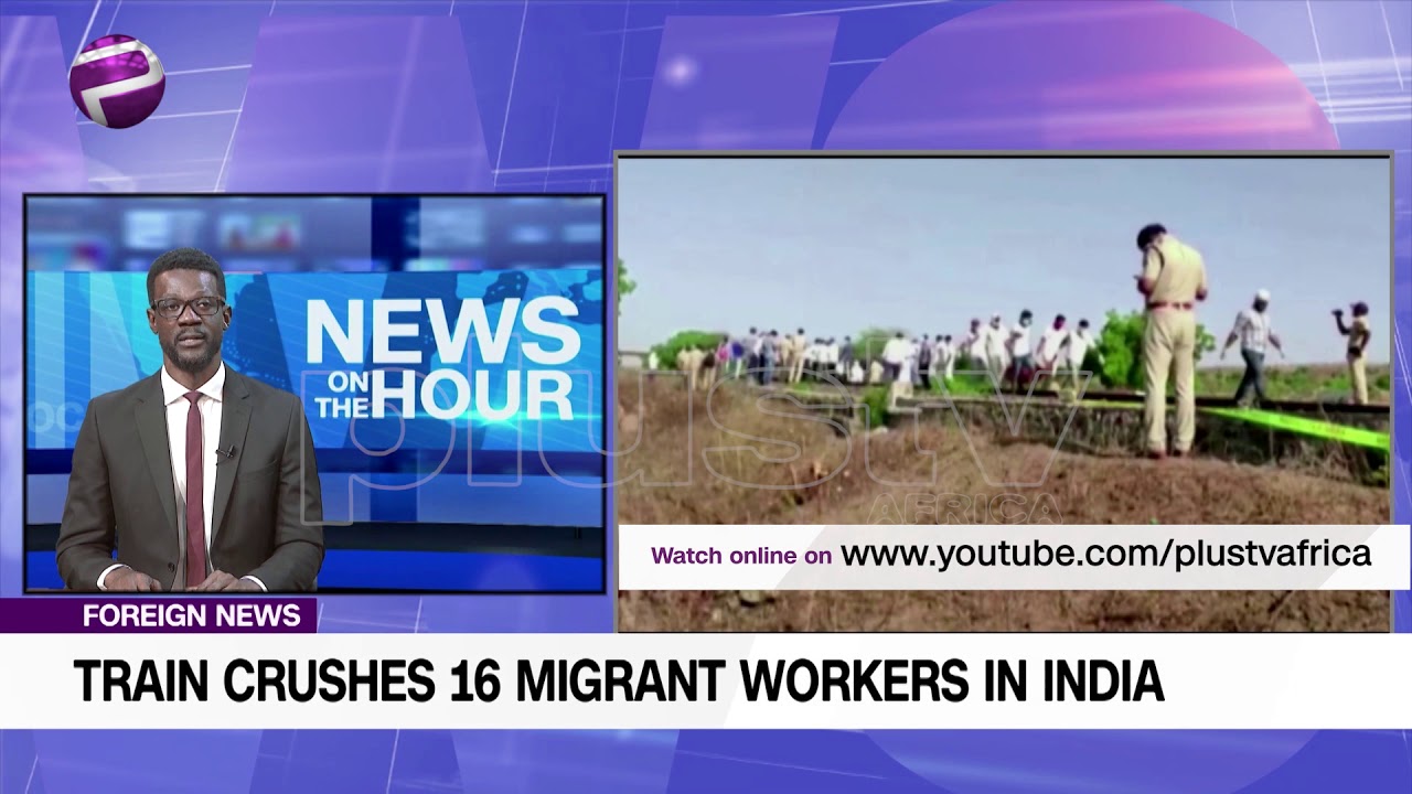 Train Crushes 16 Migrant Workers In India