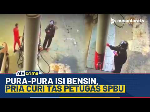 Viral! Pria di Tasikmalaya Modus Isi Bensin, Ternyata Gasak Tas Karyawan SPBU | NTV CRIME