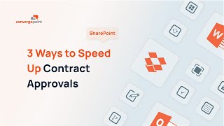 3 Ways  To Speed  Up Contract Approvals | SharePoint Contract Management Software