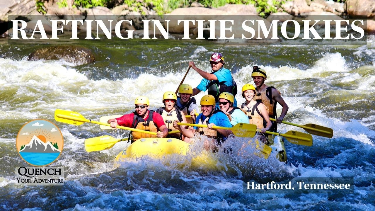 RAFTING IN THE SMOKIES Whitewater Rafting the Upper Pigeon River Hartford, Tennessee YouTube