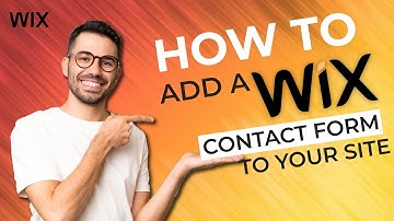 How To add a Wix Contact Form to Your Site