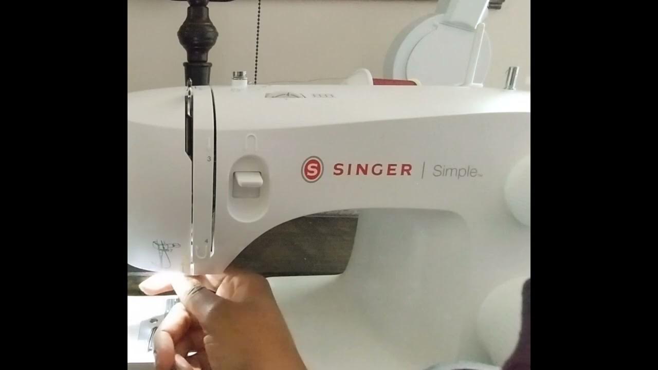 How to Thread the Singer Simple 3337 Sewing Machine? denisetheslothsewist YouTube