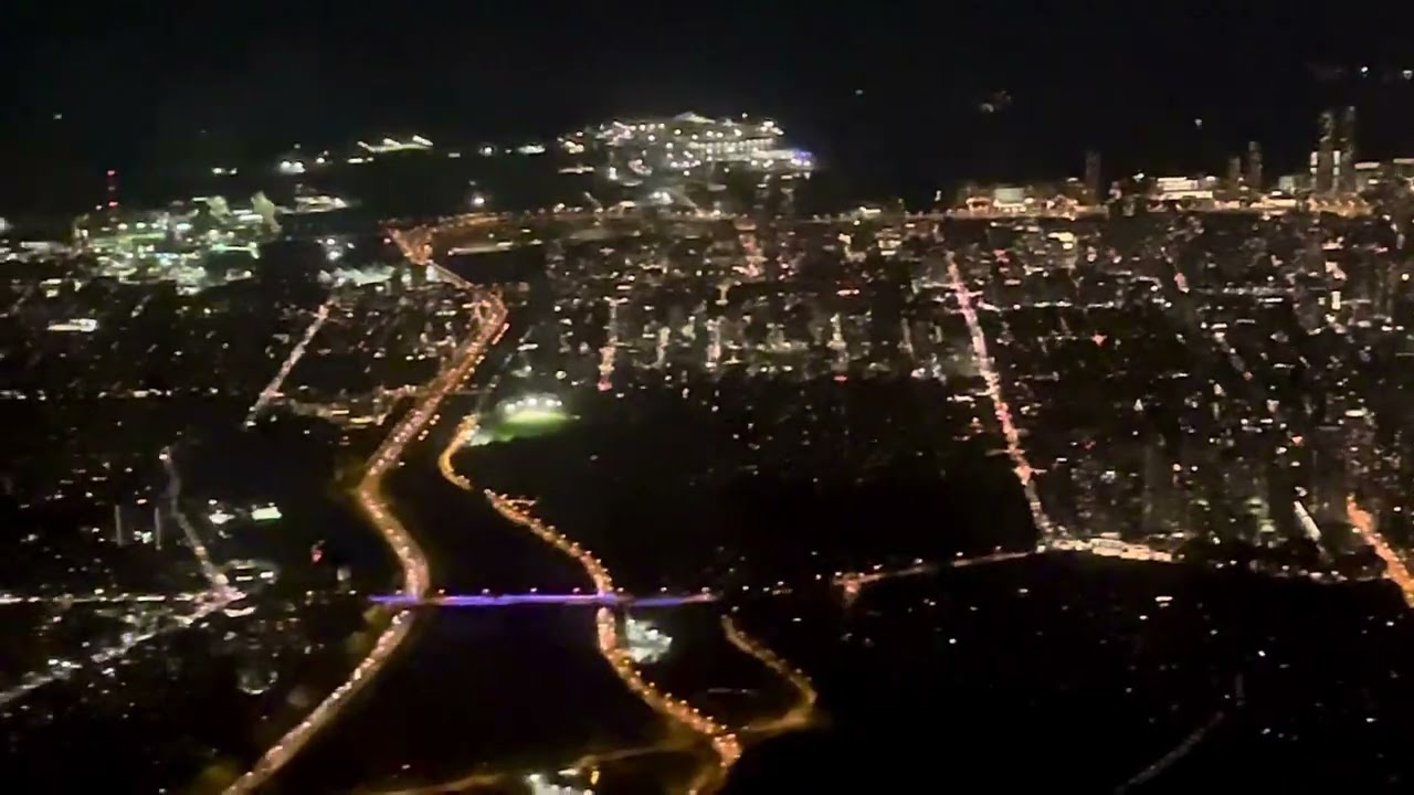 Toronto night from Sky
