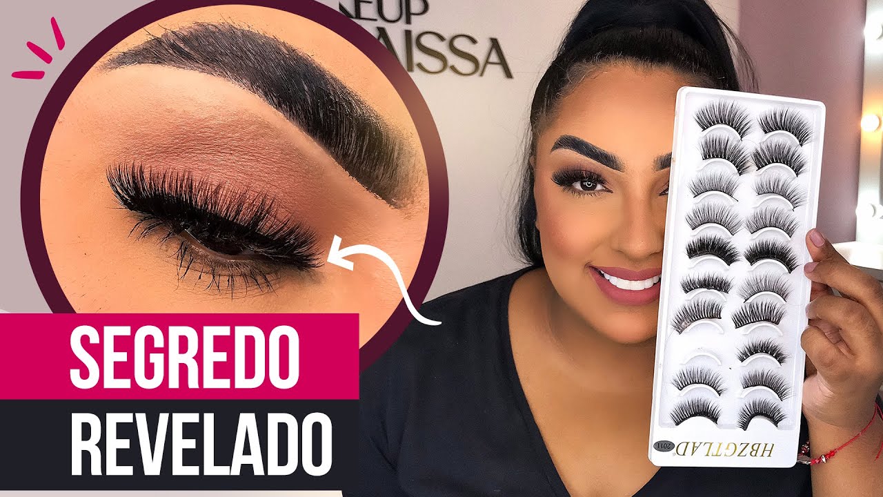 TUDO SOBRE COMO COLAR CILIOS POSTIÇOS | FÁCIL E NATURAL | QUAL CILIO E COLA COMPRAR? |Makeuprhaissa