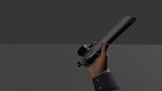 desert eagle inspect animation made in prisma 3d