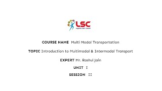 🚢 Introduction to Multimodal & Intermodal Transport || Part 2 II #Logistics #SupplyChain