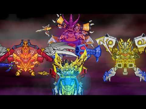 スーパーロボット大戦UX 合体攻撃集 テクスチャ反映高画質版 - YouTube