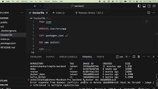 Error response from daemon: conflict: unable to delete (must be forced) - image is referenced in