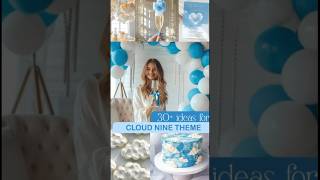 She’s on Cloud Nine Shower Theme