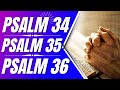 Psalm 34, Psalm 35, Psalm 36 (Powerful Psalms for sleep)(Bible verses for sleep with God's Word)