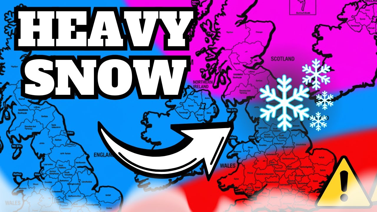 UK Weather Warning: Heavy Snow, Gales & 7°C Temperature Drop (24-25 Jan)
