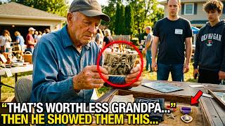 Nobody Wanted Grandpa's $50 Tool Chest at the Sale — Until Old Veteran Opened It and Everyone Froze