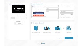 How to Send Simms Steakhouse Gift Cards