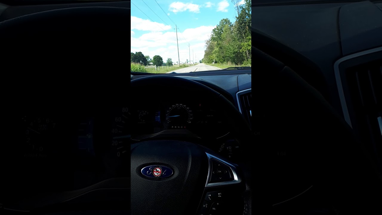 2016 Ford Edge 0100/kmh w/Cold Air Intake YouTube