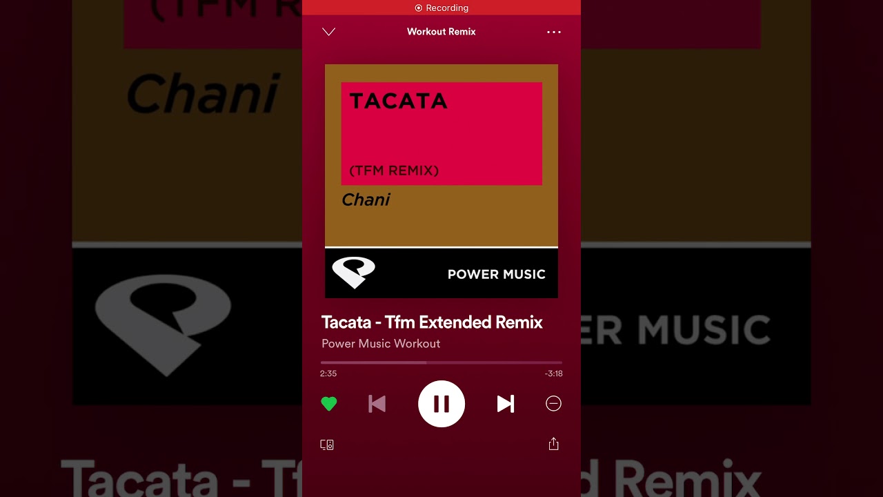 Watch Power Music Workout Feat. Chani - Tacata ( TFM Extended Remix ) on YouTube Watch Power Music Workout Feat. Chani - Tacata ( TFM Extended Remix ) on YouTube