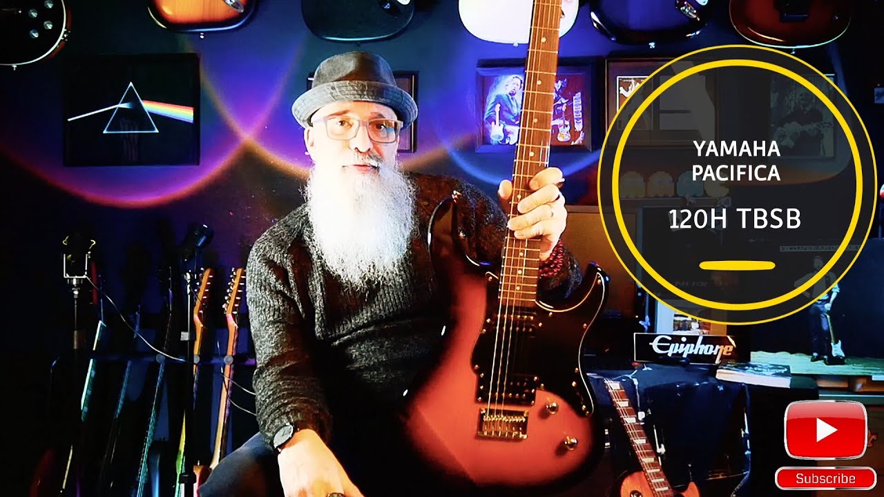 YAMAHA PACIFICA 120H TBSB - YouTube