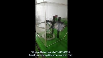 EPS200 Common rail diesel fuel injector test bench good feedback video from Russian customer