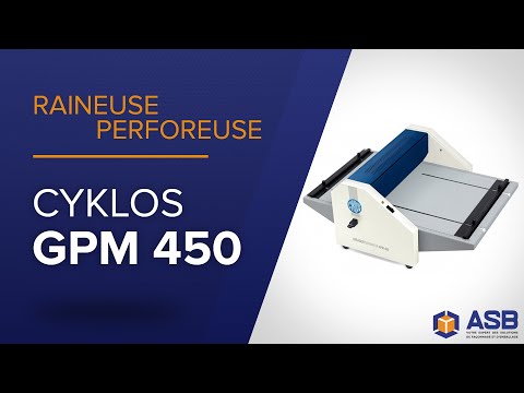 Raineuse-perforeuse CYKLOS GPM