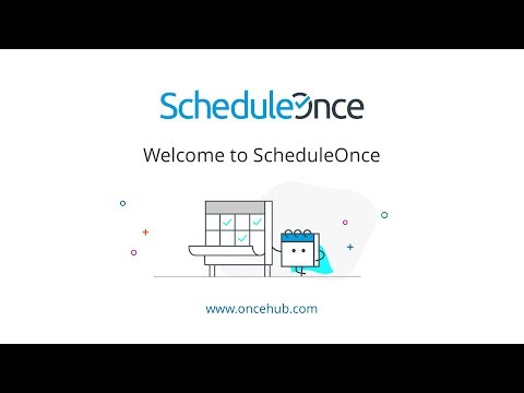 Welcome to ScheduleOnce