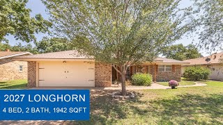 2027 Longhorn Dr video tour