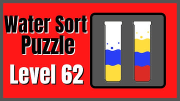 Water Sort Puzzle Level 62 Walkthrough Solution