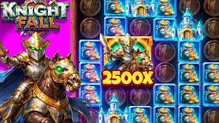 INSANE 2500x WILD ON KNIGHT FALL!