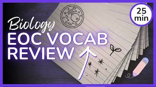 Biology EOC Vocabulary Review + Study Session (25 min)