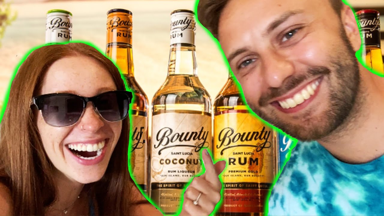 WE DRANK 20 RUMS FOR $10 IN ST.LUCIA // BOUNTY RUM DISTILLERY