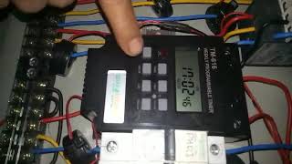 Program Timer  TM 616 untuk panel listrik