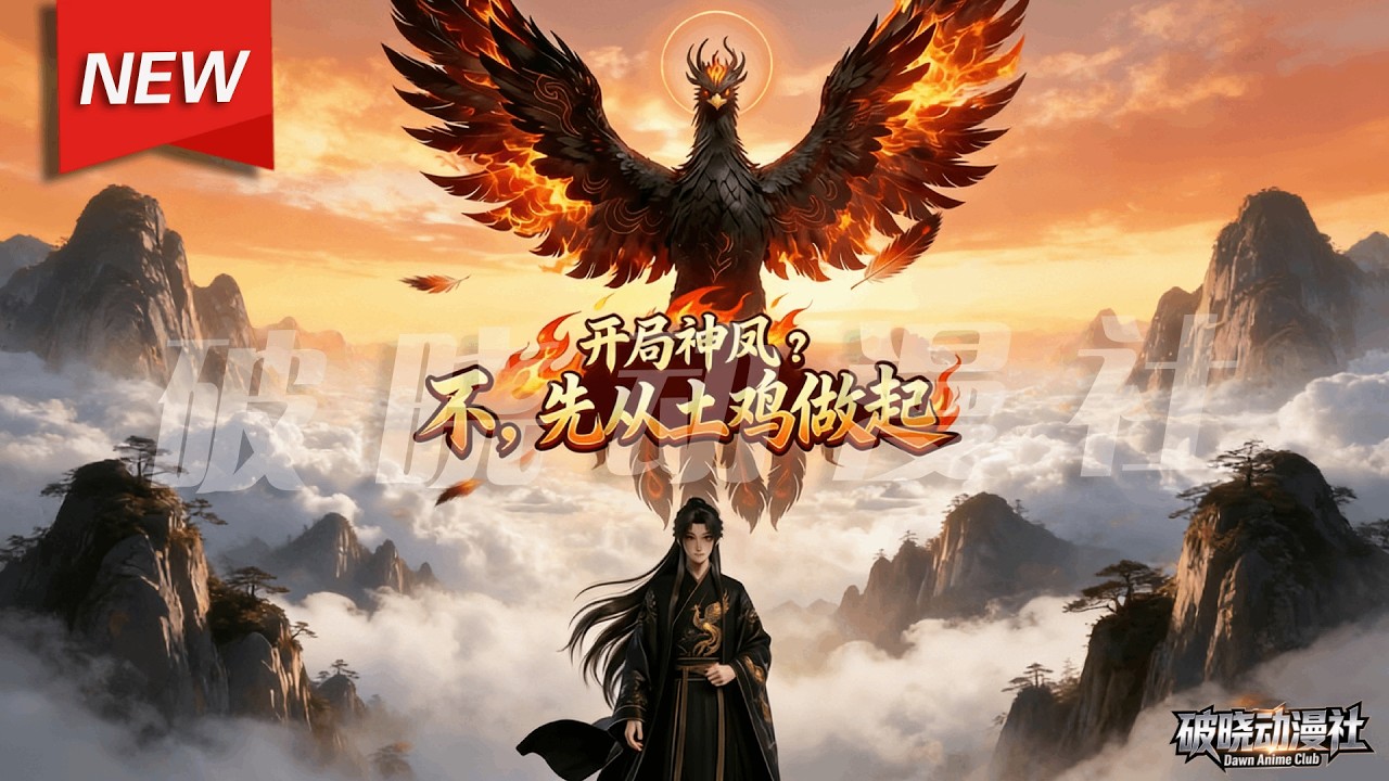 MULTISUB📢新番上线《开局神凤？不，先从土鸡做起》第1~50集丨程序员刘馬穿越成蛋壳中的雏鸡，生死一线之际，“食来运转系统”觉醒绑定，赋予刘馬语言能力，开启绝境求生之路！#漫剧 #破晓动漫社