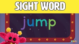JUMP - Let's Learn the Sight Word JUMP with Hubble the Alien! | Nimalz Kidz! Songs and Fun! Content