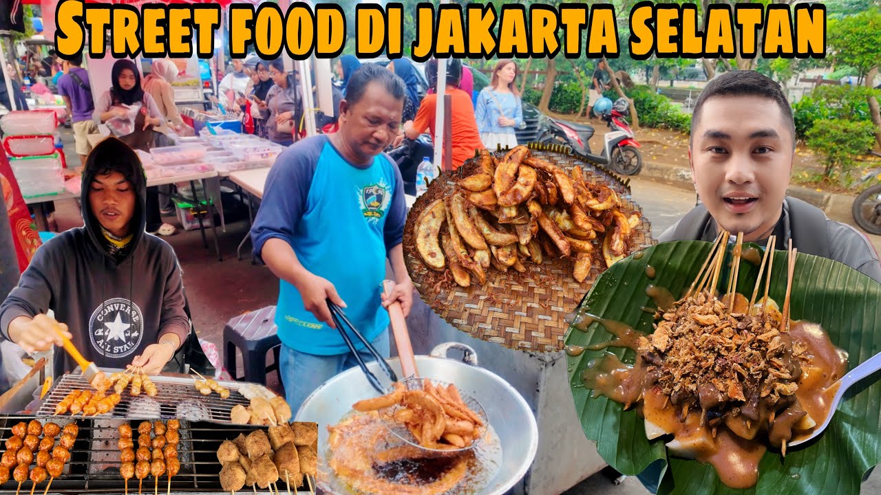 Kuliner di Stasiun Kalibata || Surganya Jajanan Viral di Apartemen Kalibata || Street Food Jakarta