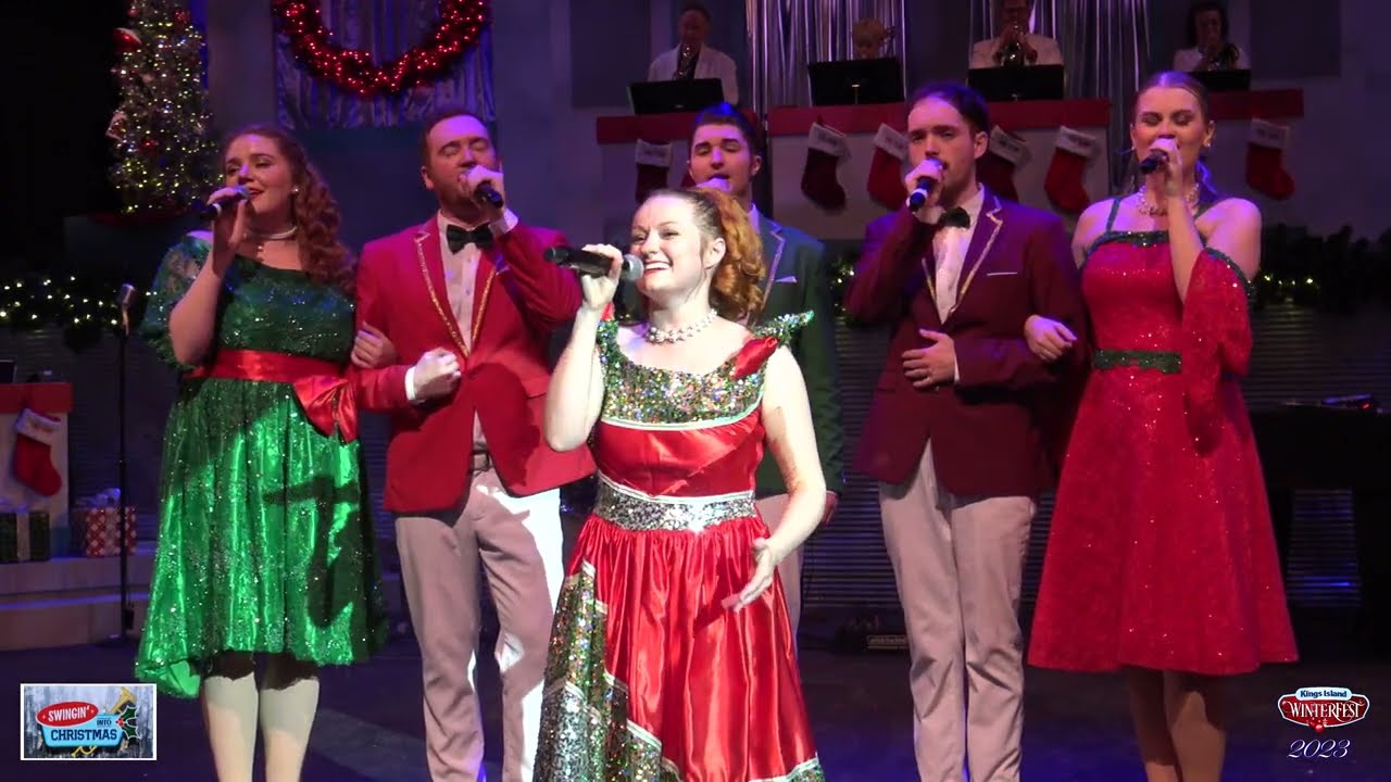 Swingin' Into Christmas 2023 - Kings Island Amusement Park - Mason, Ohio USA