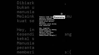 Manusia Hanya Perantara Dalam Memberikanku Bahagia