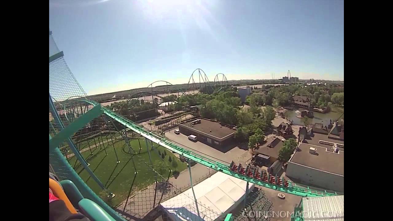 THE LEVIATHAN - Riding the Largest Roller Coaster in Canada