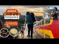 Backpacking to tamilnadu  couchsurfing  chennai  double decker train  kannada vlog  travelories